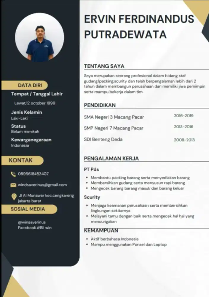 Mencari lowongan pekerjaan