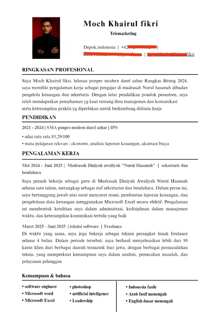 Cari pekerjaan apa saja