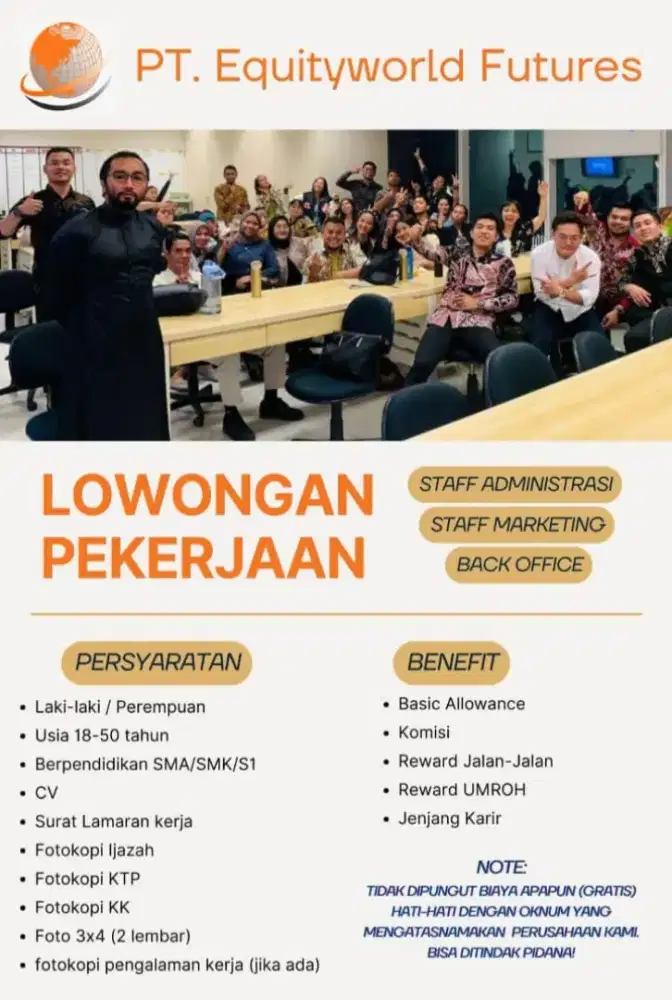 LOKER JAKARTA  PUSAT
