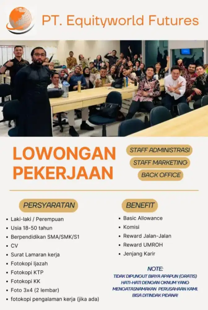LOKER JAKARTA PUSAT