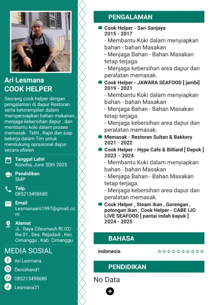 Mencari pekerjaan