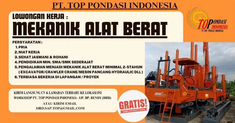 Mekanik Alat Berat