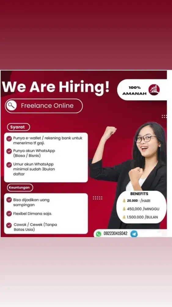 freelance online sampingan kerja