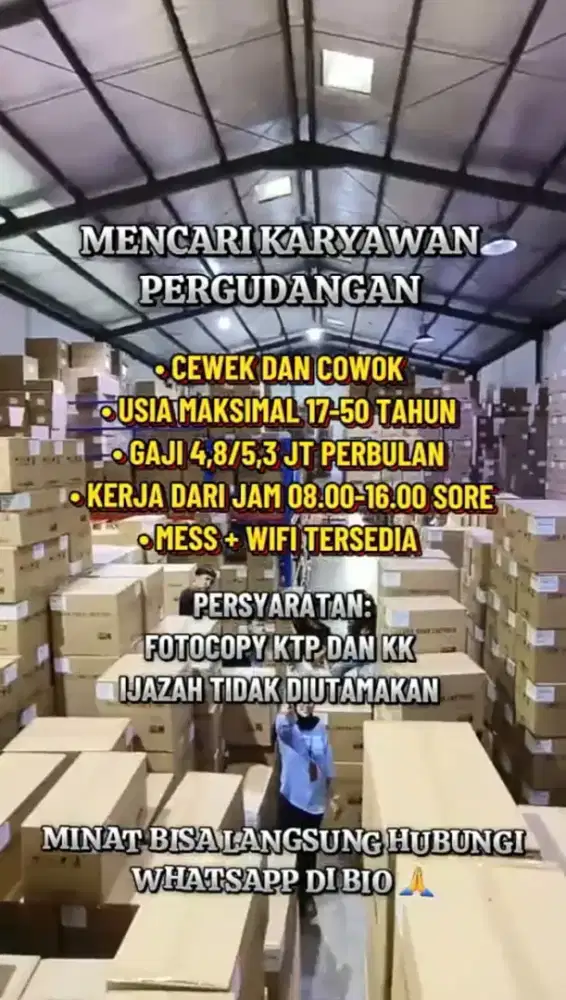 Lowongan kerja terbaru