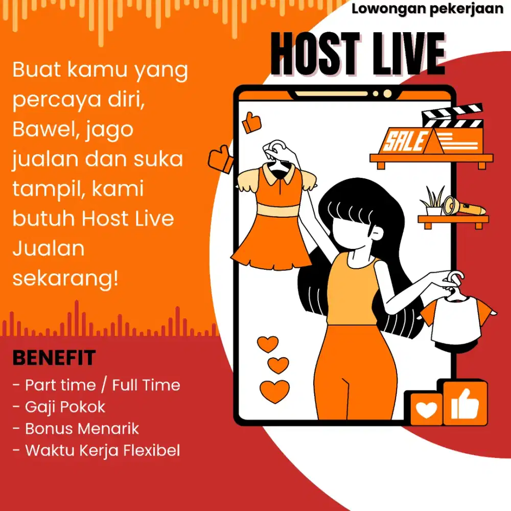 Loker Hostlive Tiktok