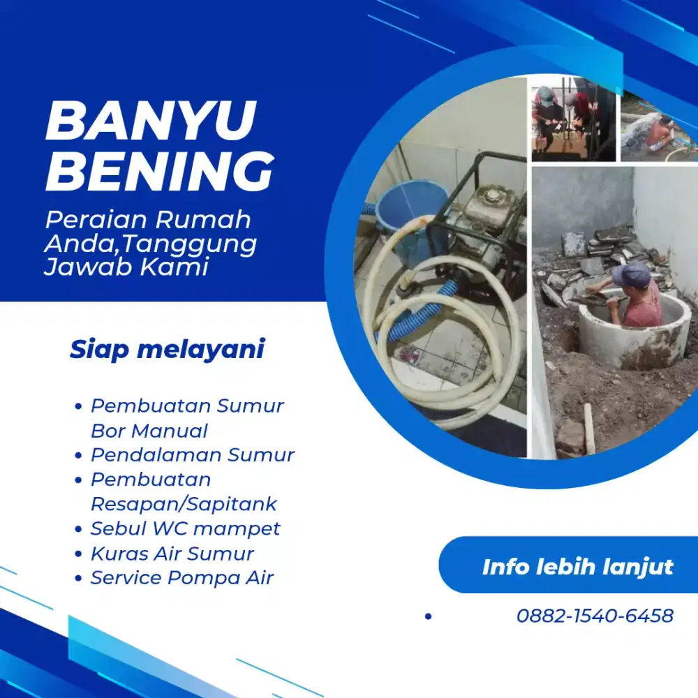 JASA SUMUR BOR & WC MAMPET