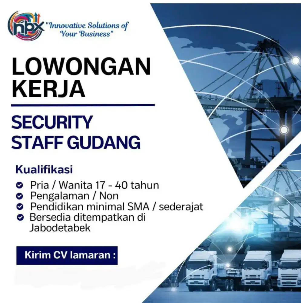Info lowongan pekerjaan bisa hubungi saya