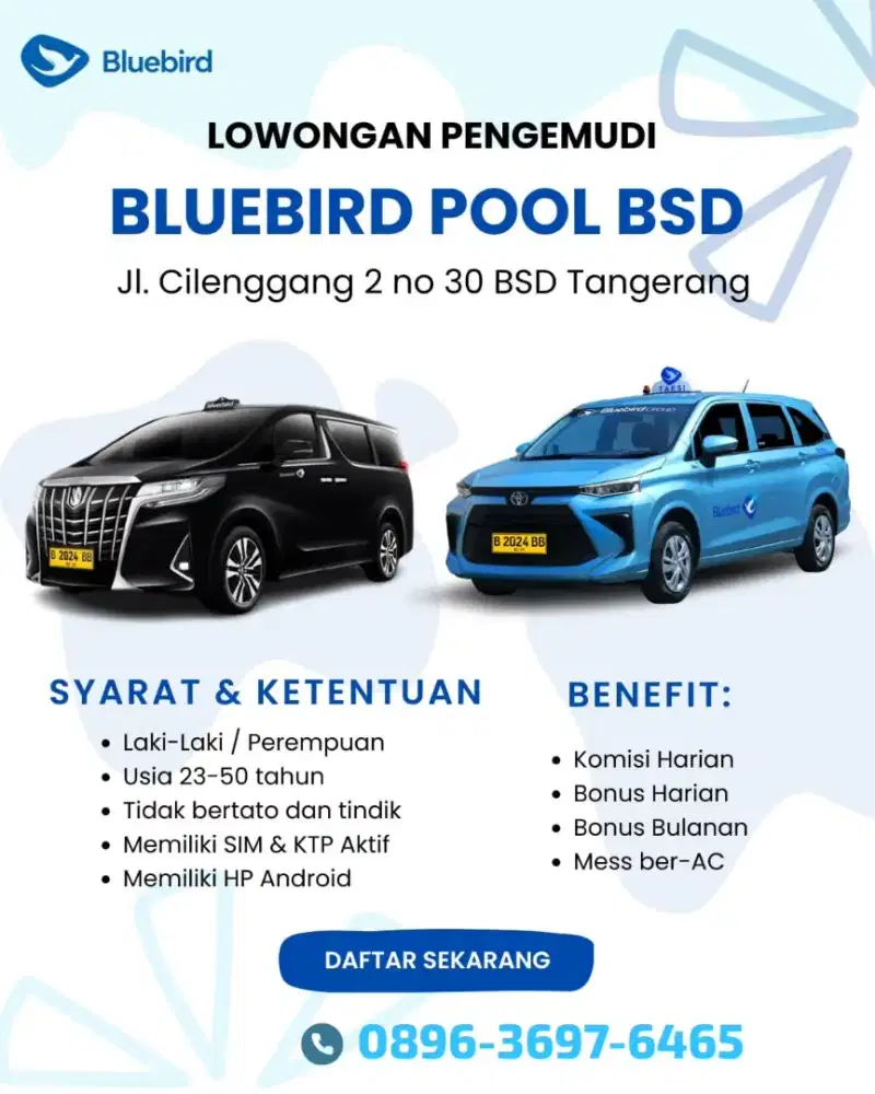 LOKER DRIVER TAKSI