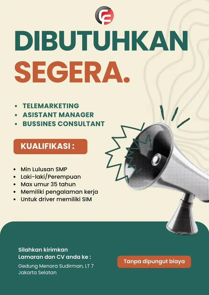 Lowonga Pekerjaan