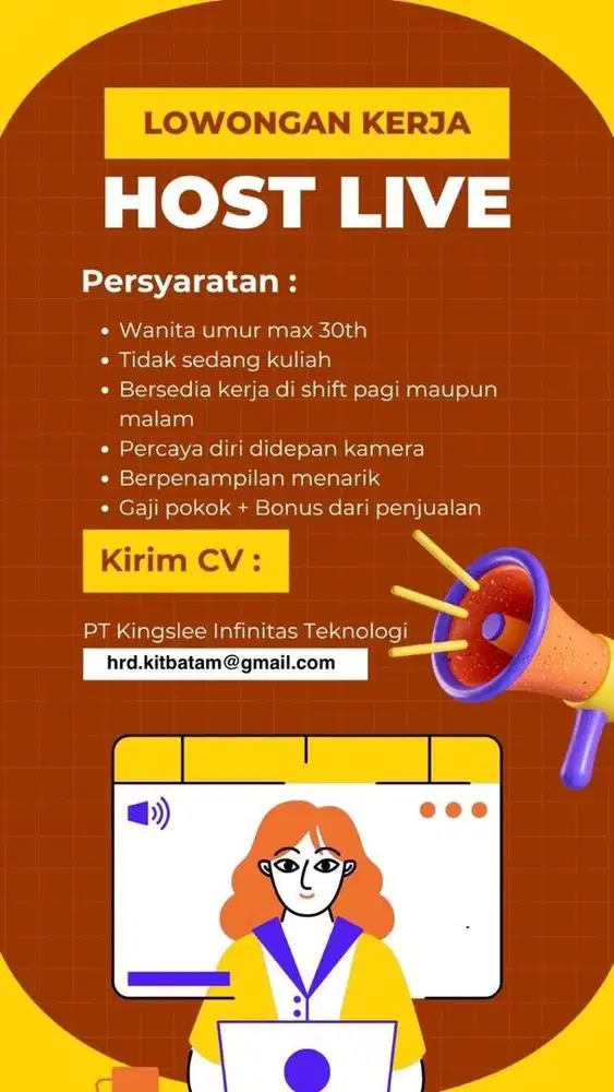 Host live streaming