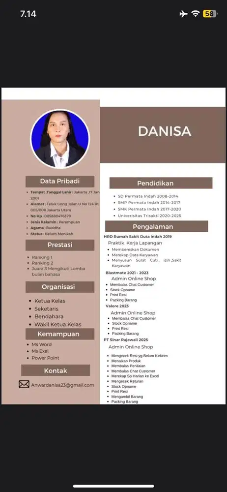 Nyari kerja lulusan s1
