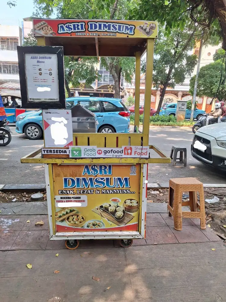 Loker penjual makanan.