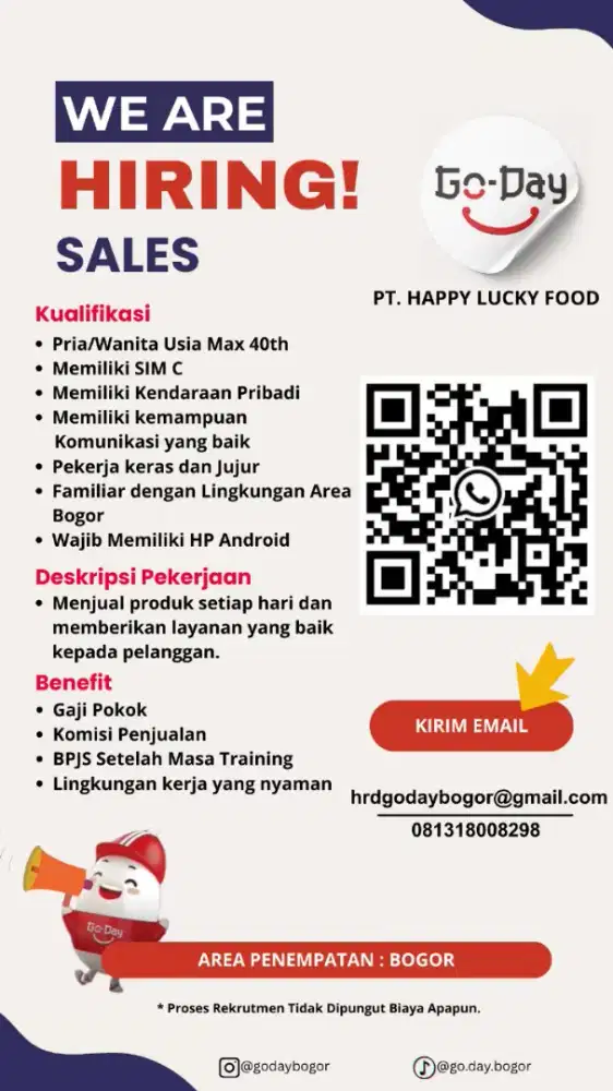 Lowongan kerja Sales Motoris