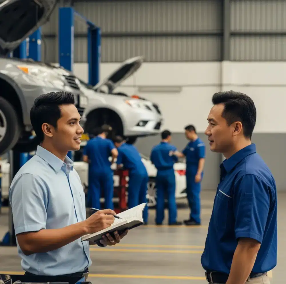 Sales Oli Motor dan Mobil
