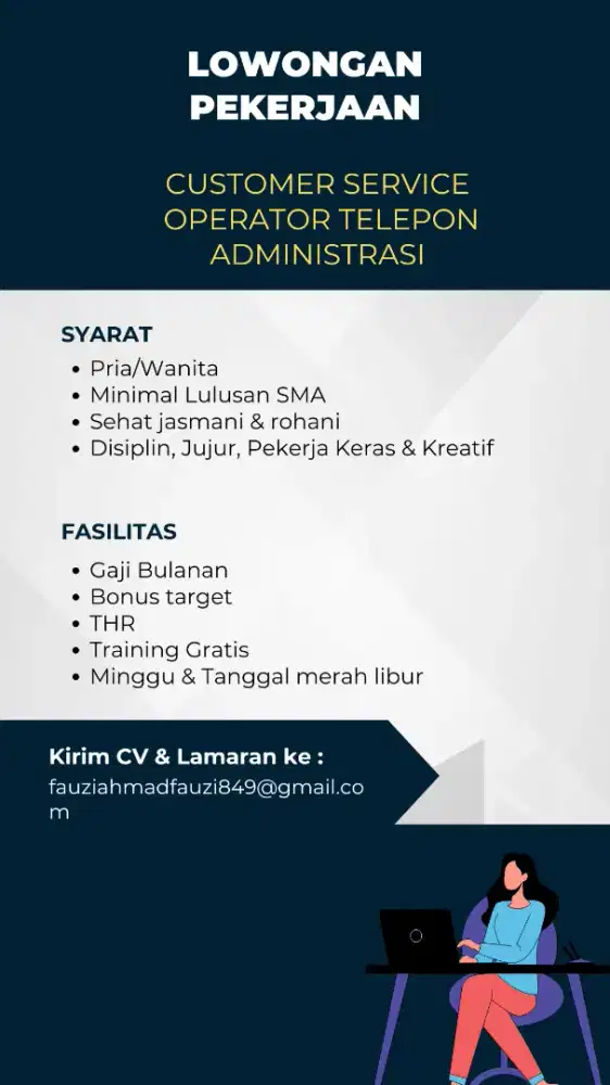 Lowongan pekerjaan terbaru