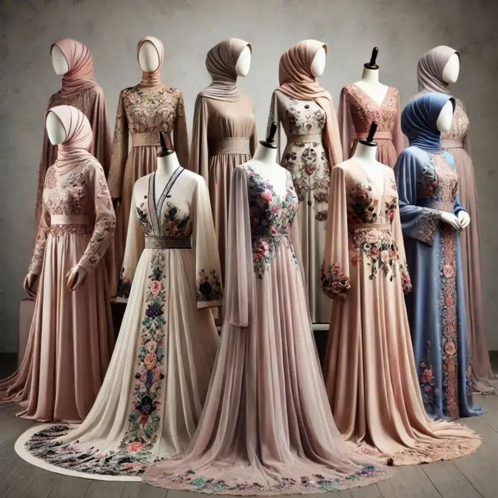 Di bthkan tkg pola potong untuk butik baju muslim di cinere Depok