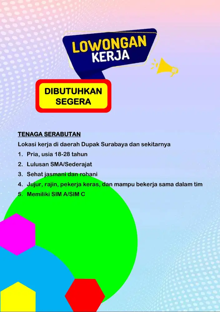 Lowongan Kerja Surabaya