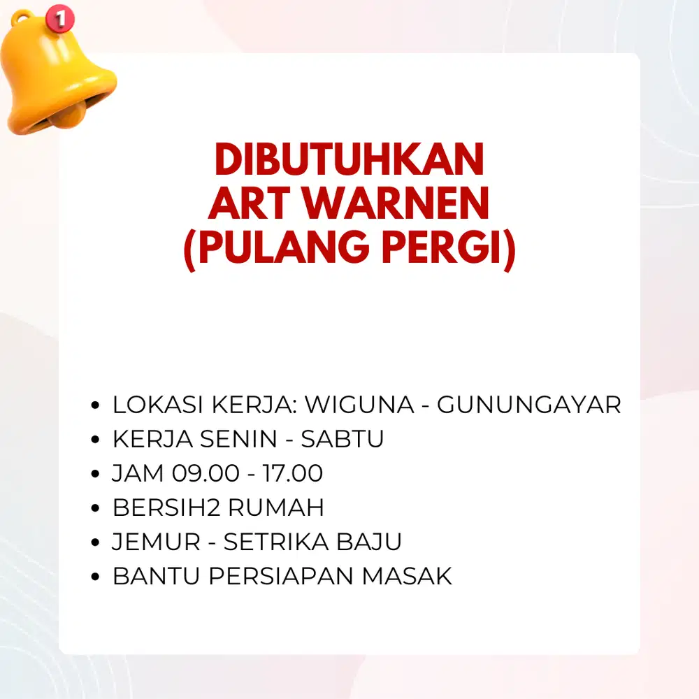 Dicari WARNEN untuk WIGUNA