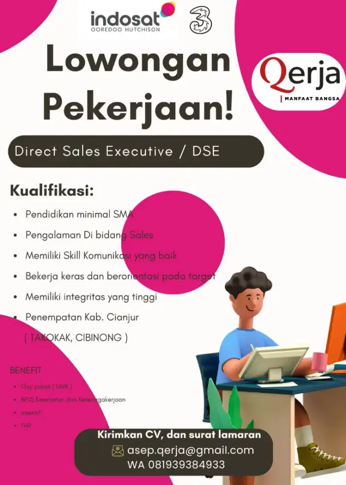 Loker DSE wilayah cianjur selatan