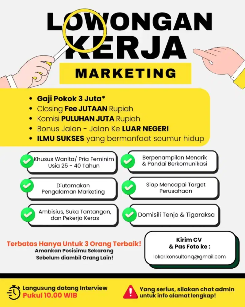 Marketing property/sales