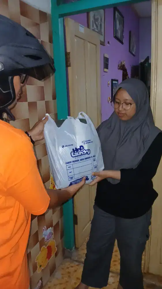Dibutuhkan tenaga kurir untuk laundry