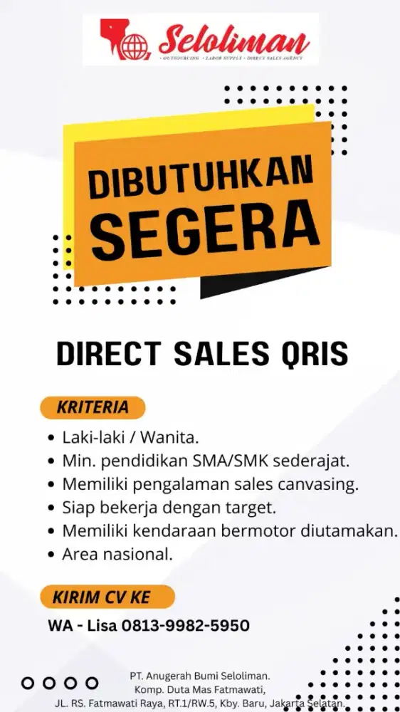 SALES QRIS OCTO MERCHANT BY CIMB NIAGA