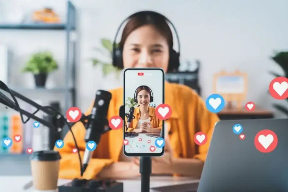 Di butuhkan Content Creator&Host Live wanitauntuk produk stamina pria