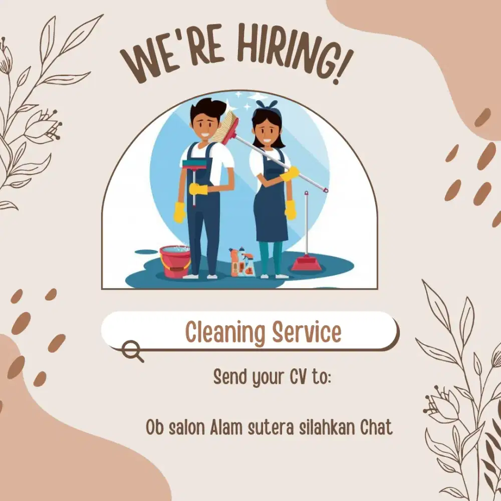 Dicari OB Perempuan Salon