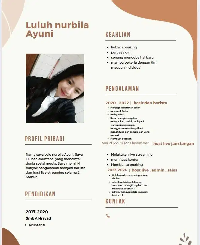 admin E-commerce & host live streaming