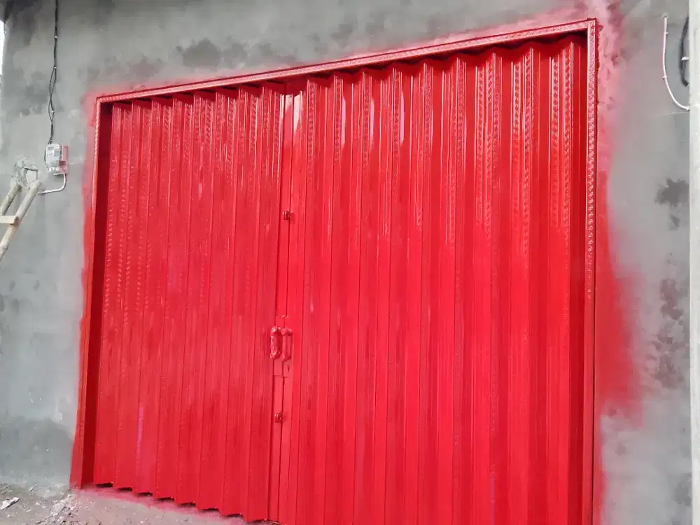 Jasa service pasang baru pintu pagar kanopi minimalis modern