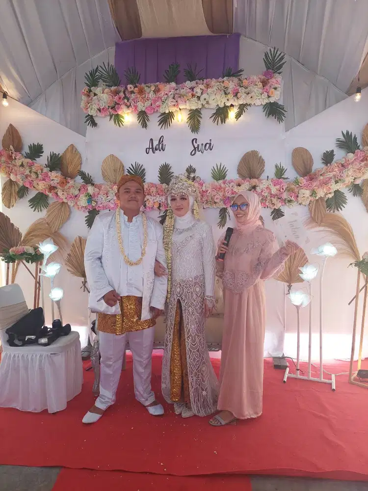 Jasa MC Lamaran,  akad nikah, wedding resepsi, ulangahun, gathering,