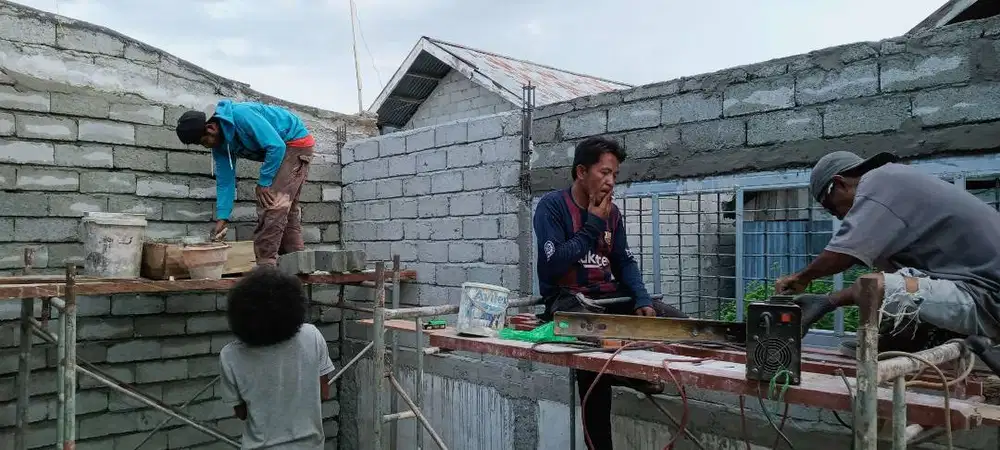 dibutuhkan kuli / tukang bangunan serabutan di Cengkareng Jak-Bar
