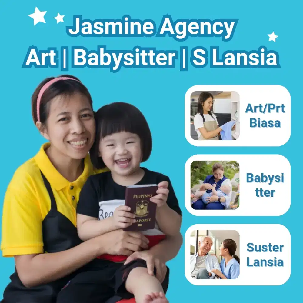 Sedia pembantu, babysitter, suster lansia, dll