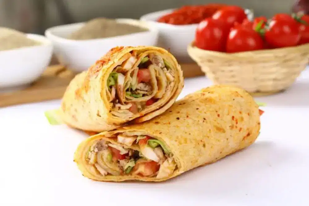 Jaga stand kebab dan dimsum