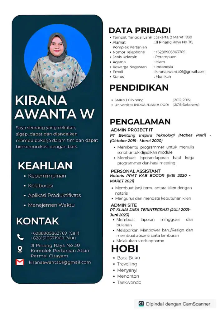 Mencari Pekerjaan Administrasi