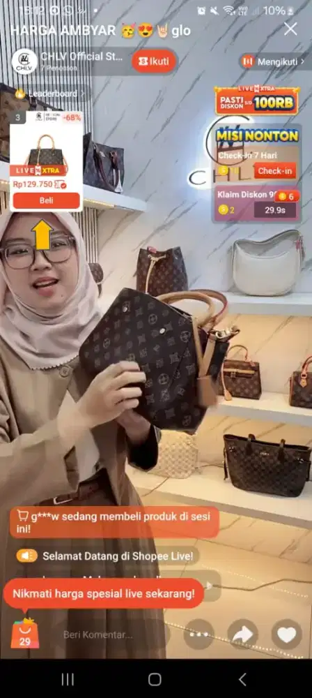 Lowongan kerja Host live