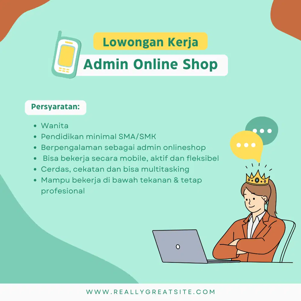 Admin Balas Chat & Marketing