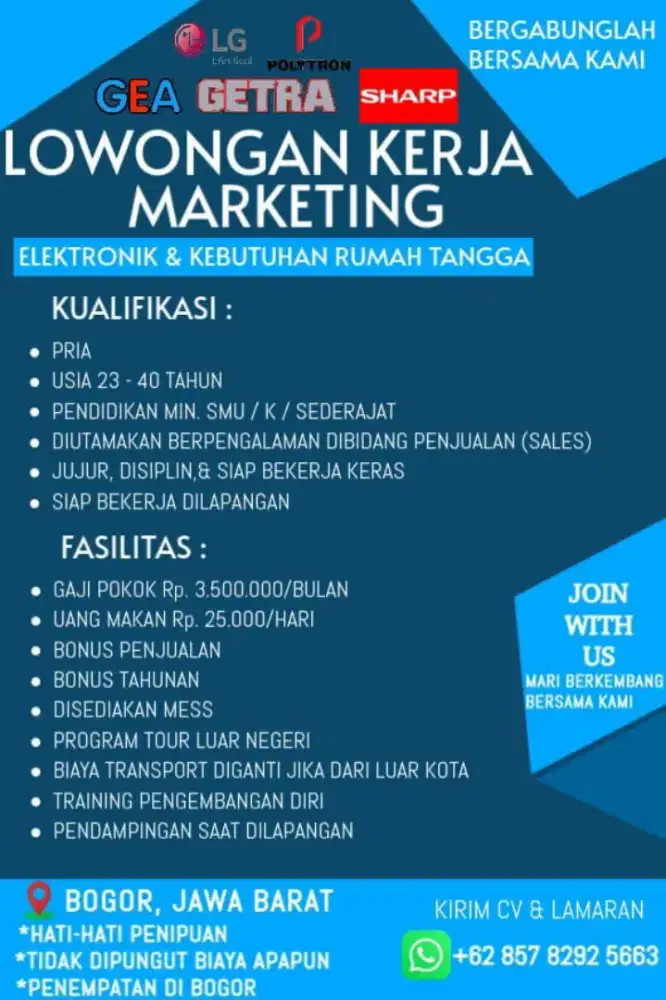 Lowongan marketing