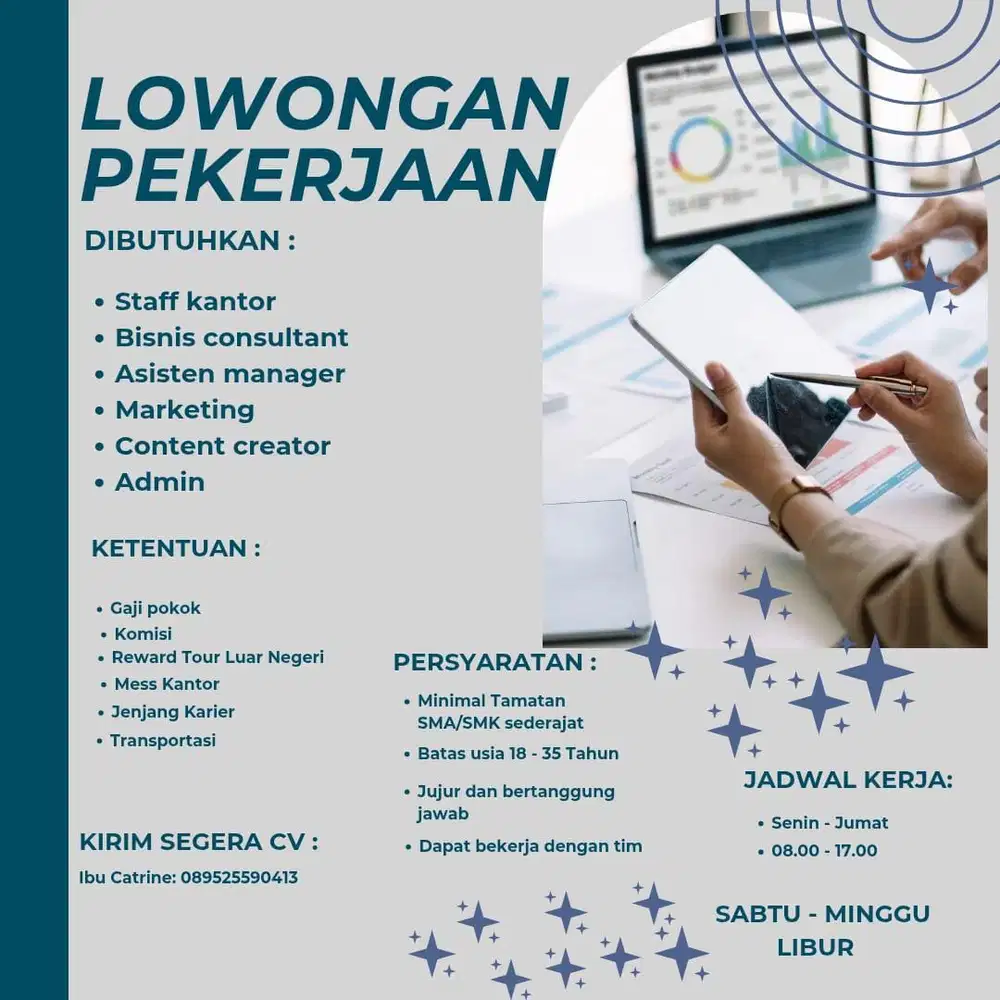 Info lowongan pekerjaan