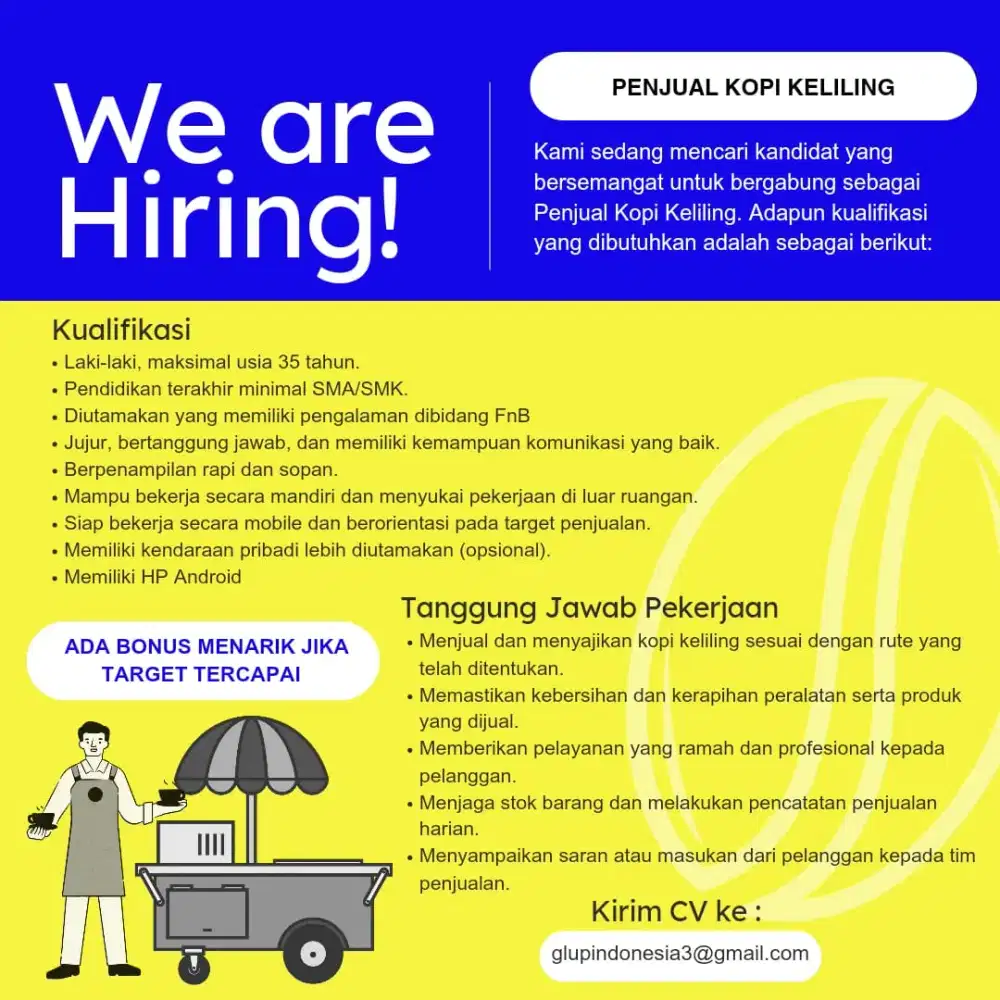 Penjual Kopi Keliling
