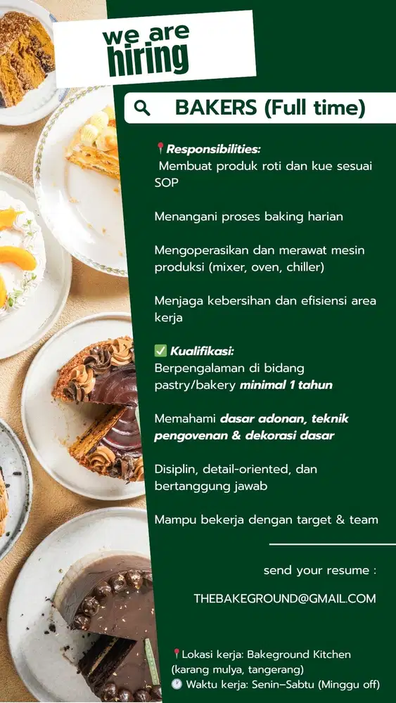 LOKER JUNIOR BAKER!