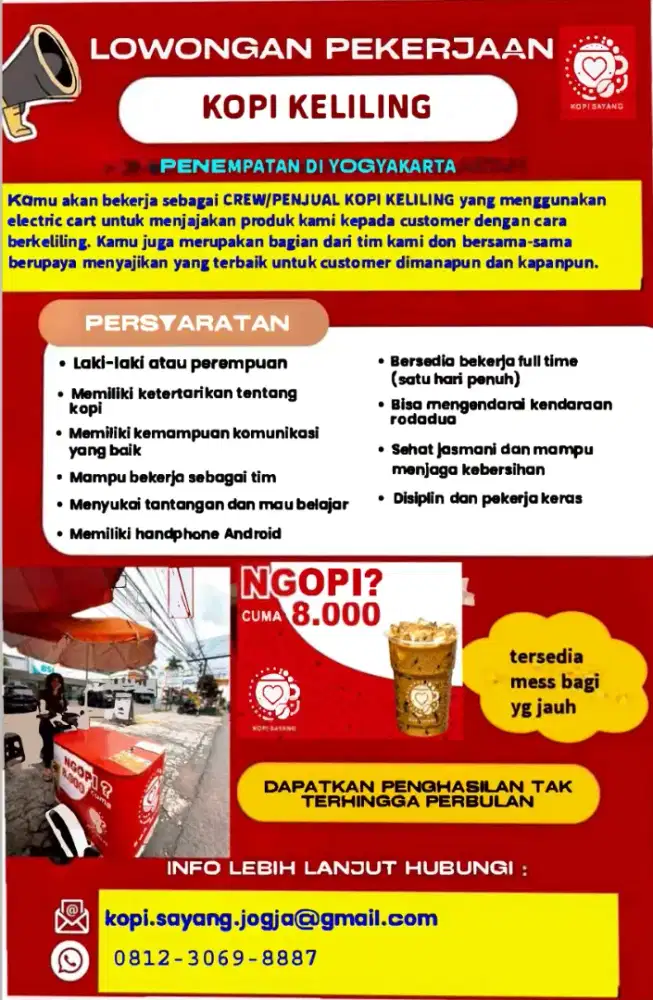 crew kopi keliling jogja