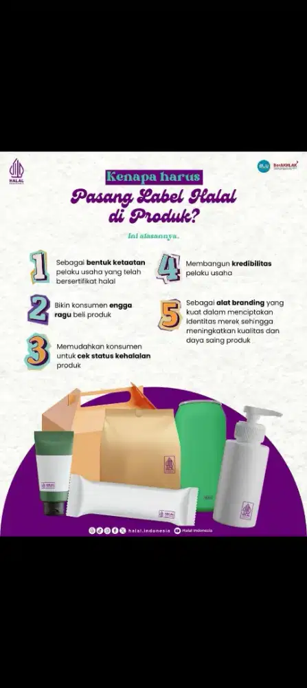 Jasa Pendampingan Pendaftaran Produk Halal
