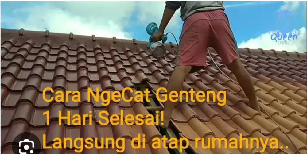 Waterproof atap,dak rembes,genteng bocor,talang air,renovasi rumah