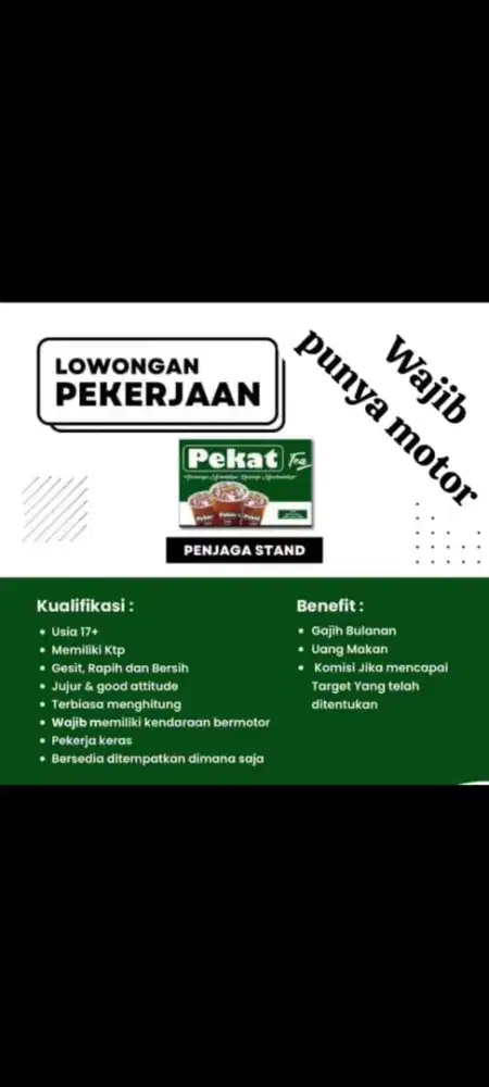 Jaga stand es teh pekat tea