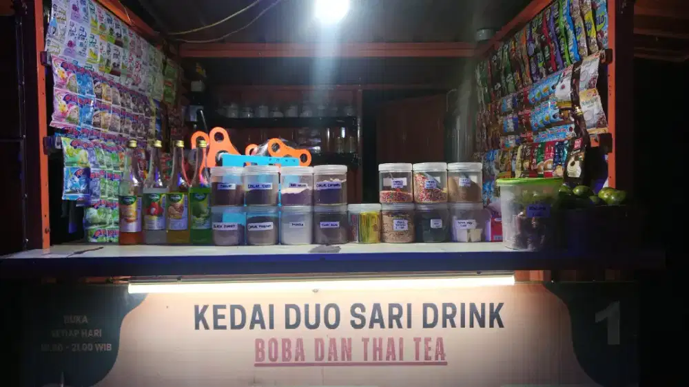 Di cari karyawati jaga stand minuman