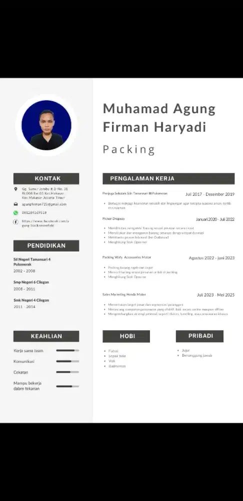 Cari Lowongan Pekerjaan