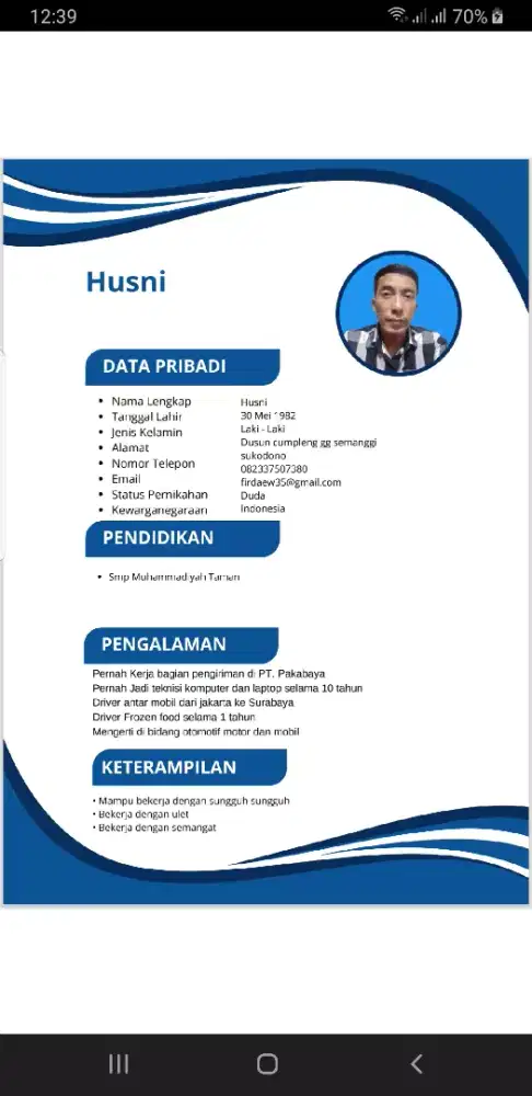 Mencari pekerjaan apa saja yang penting halal