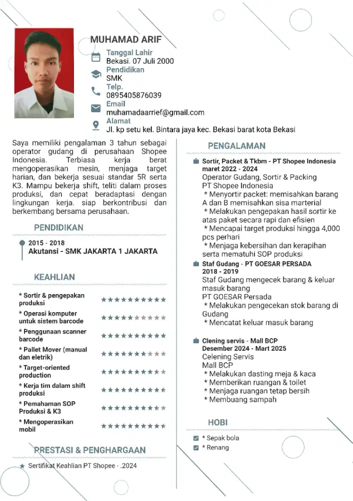 Cari kerja fulltime/freelance