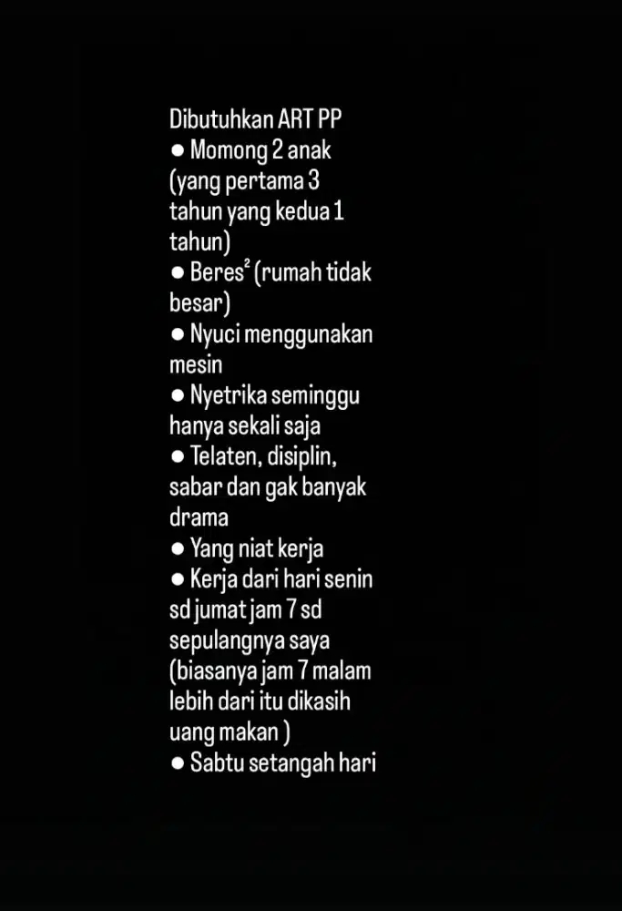 Dibutuhkan ART PP